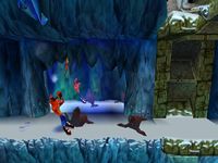 une photo d'Ã©cran de Crash Bandicoot 2 sur Sony Playstation